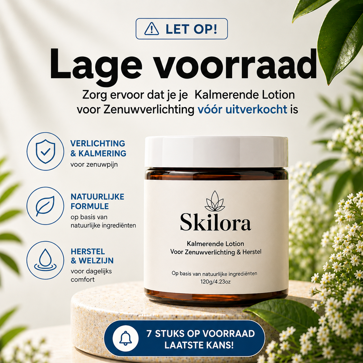 Skilora - Verwijder zenuwpijn van binnenuit